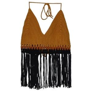 Crotchet Fringe Top